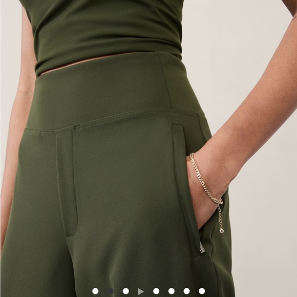 ATHLETA Aspen Olive Endless High Rise Pants Size 6 - Picture 7 of 11